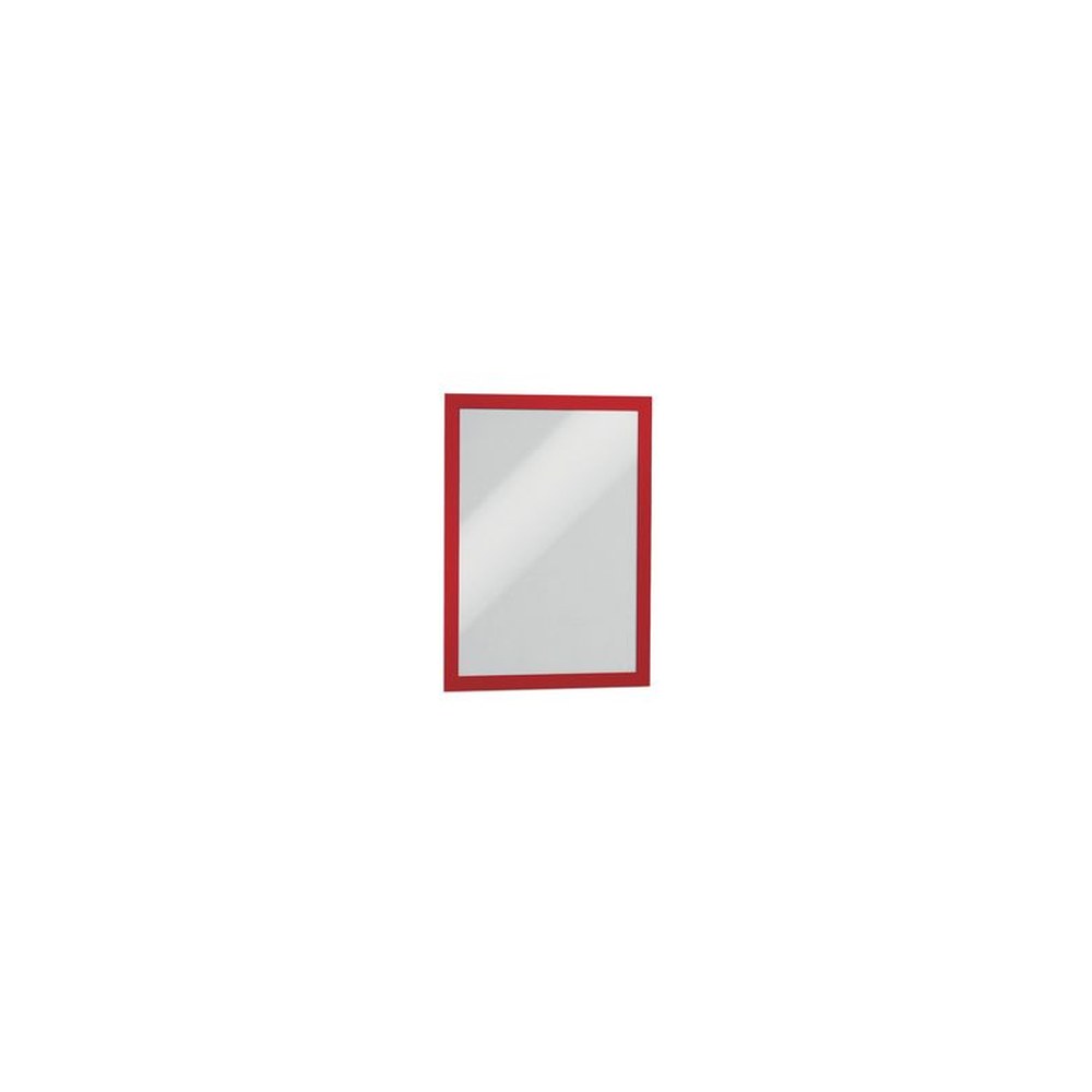 DURABLE Cadre d'affichage magnétique DURAFRAME, A4, rouge
