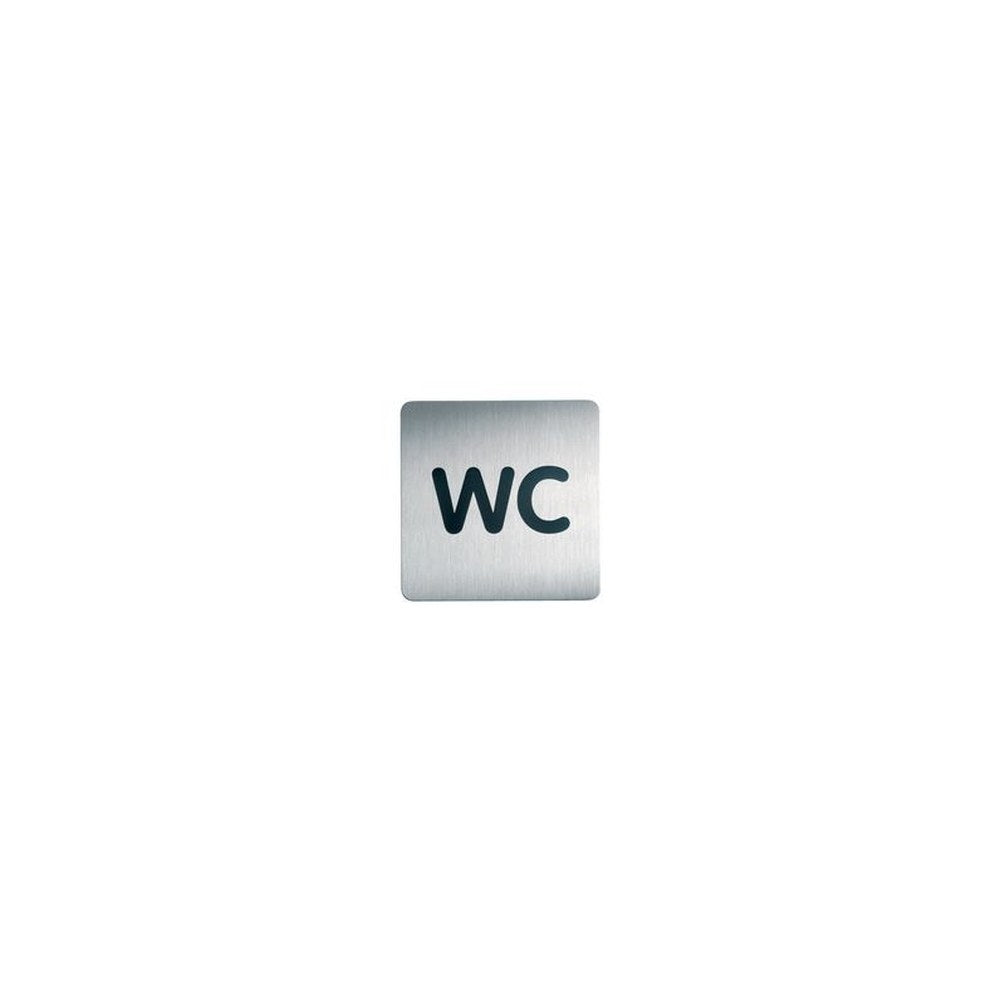 DURABLE Pictogramme PICTO "WC", carré, en acier