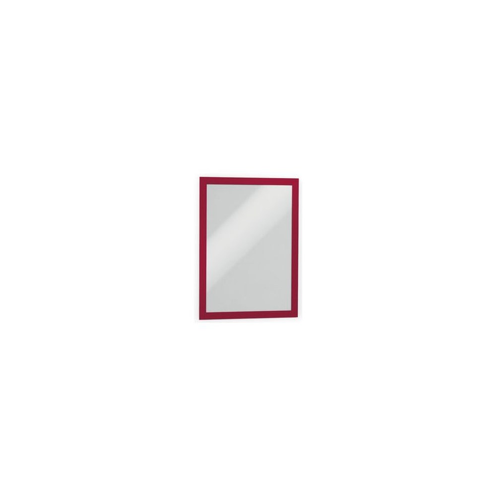 DURABLE Cadre d'affichage magnétique DURAFRAME, A4, rouge
