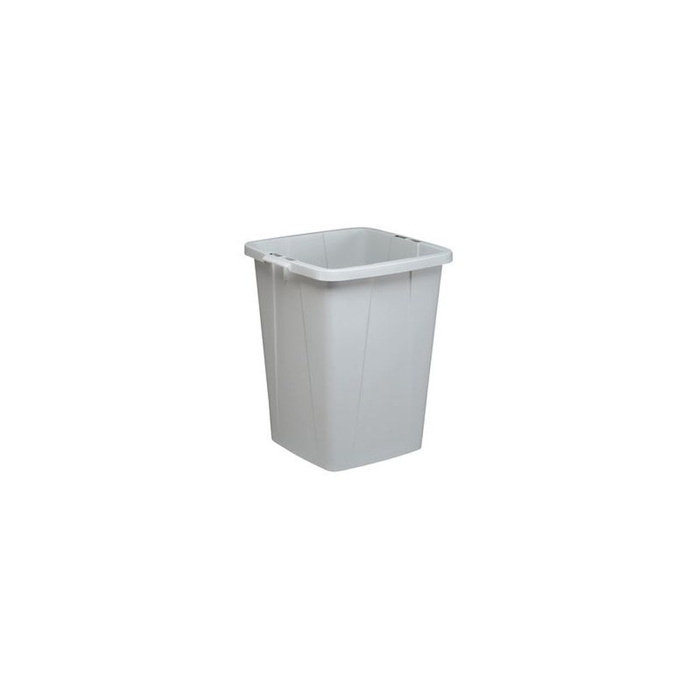 DURABLE Poubelle DURABIN ECO 90, carré, gris
