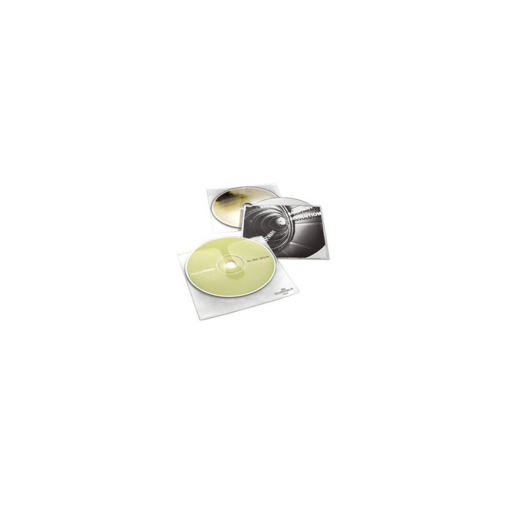 DURABLE Etui CD/DVD  COVER pour 1 CD, PP, transparent