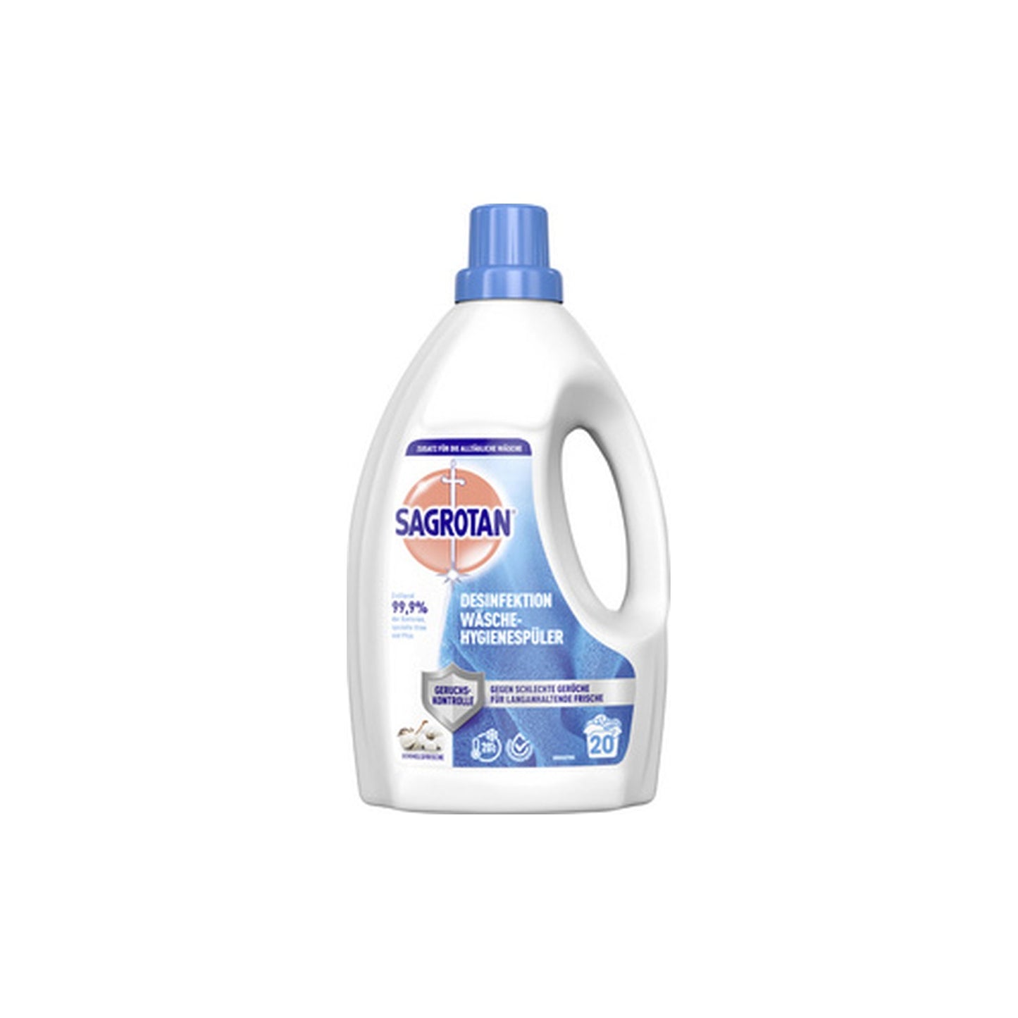 SAGROTAN Assainissant pour le linge Fraîcheur, 1,5 litre
