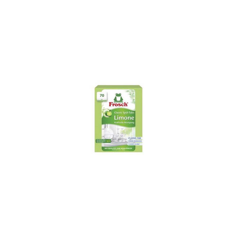 Frosch Tablettes lave-vaisselle Classic Limone, 70 pièces