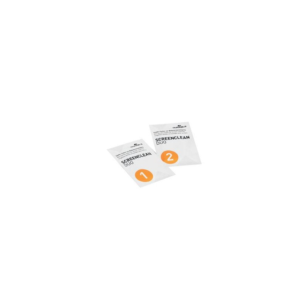 DURABLE Lingettes nettoyantes pour écran SCREENCLEAN DUO