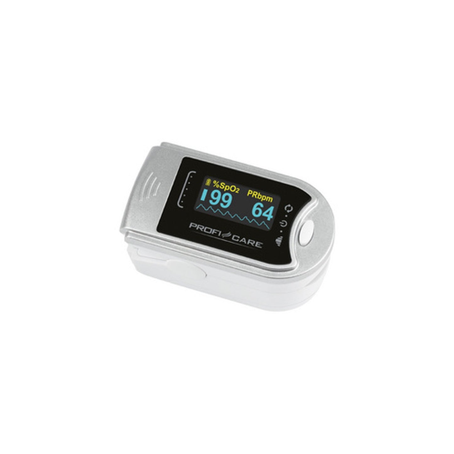 PROFI CARE Oximètre de pouls 3en1 PC-PO 3104, blanc
