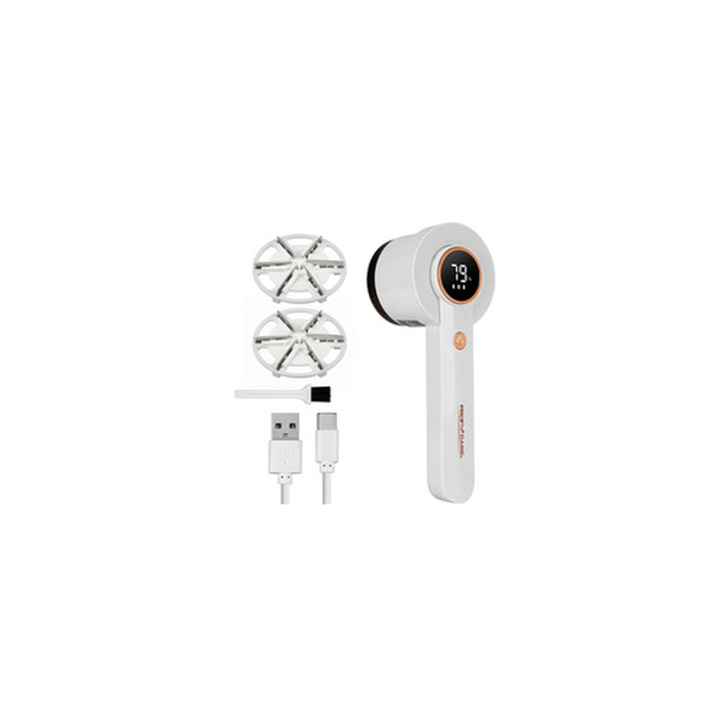 PROFI CARE  Rasoir antipeluches PC-TC 3129, USB-C, blanc