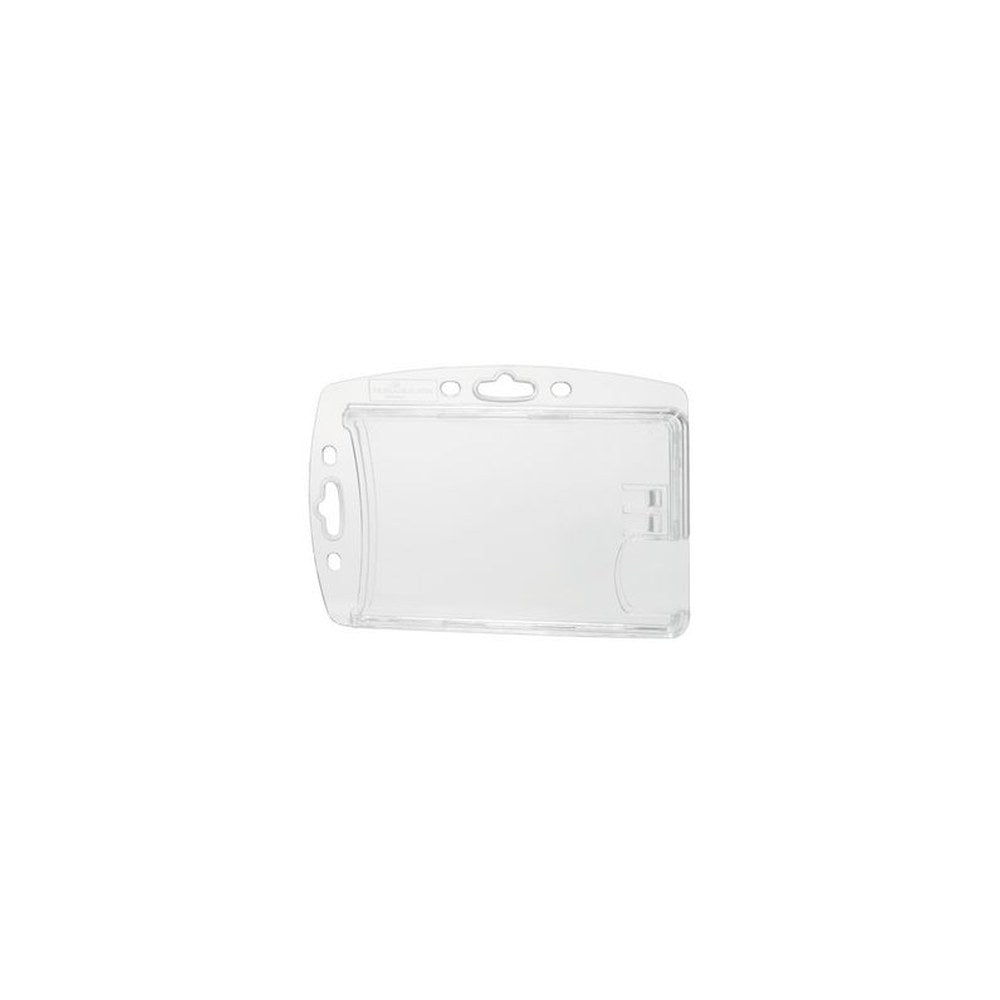 DURABLE Porte-badge double, rigide, avec encoche