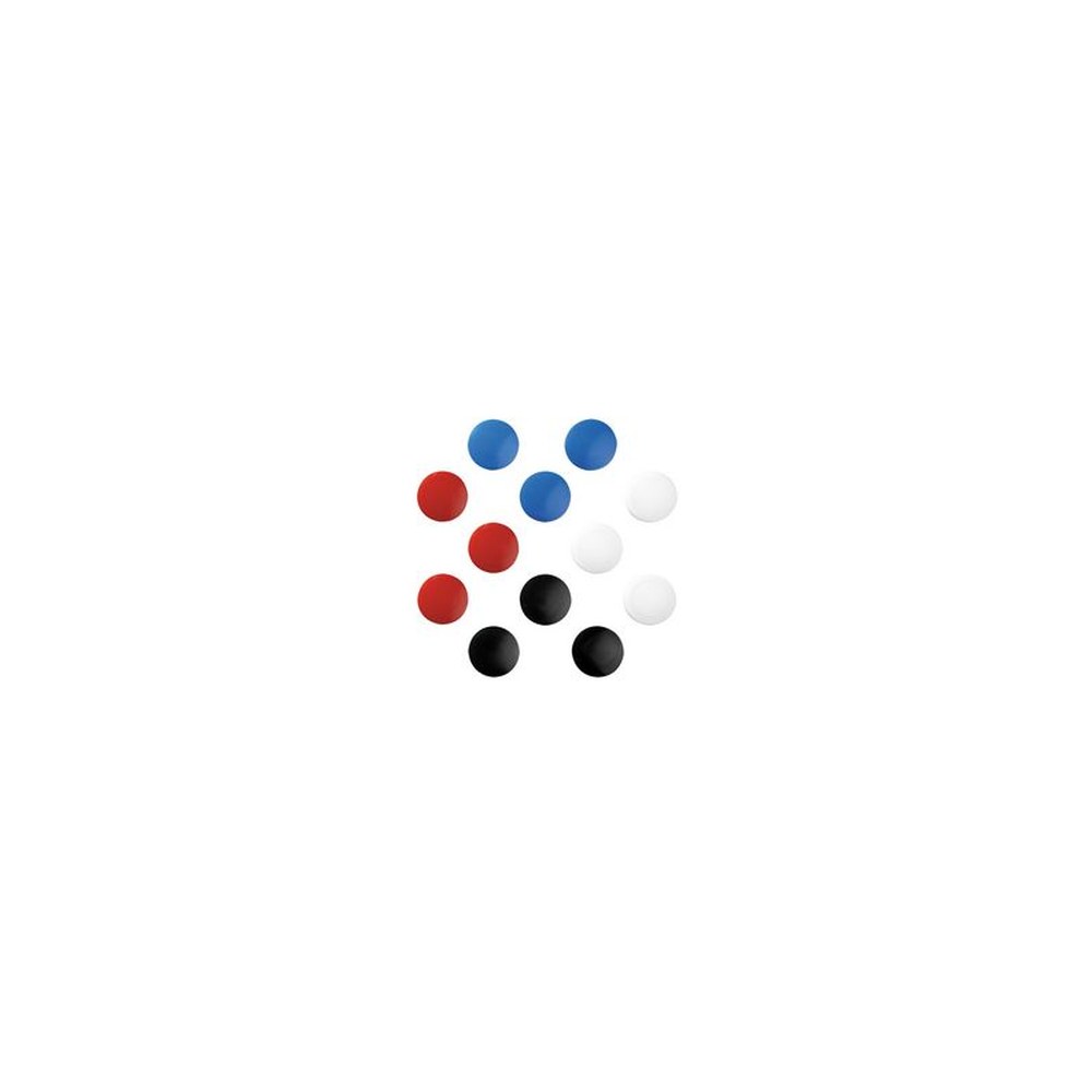 herlitz Aimants, rond, diamètre: 30 mm, assorti en couleur