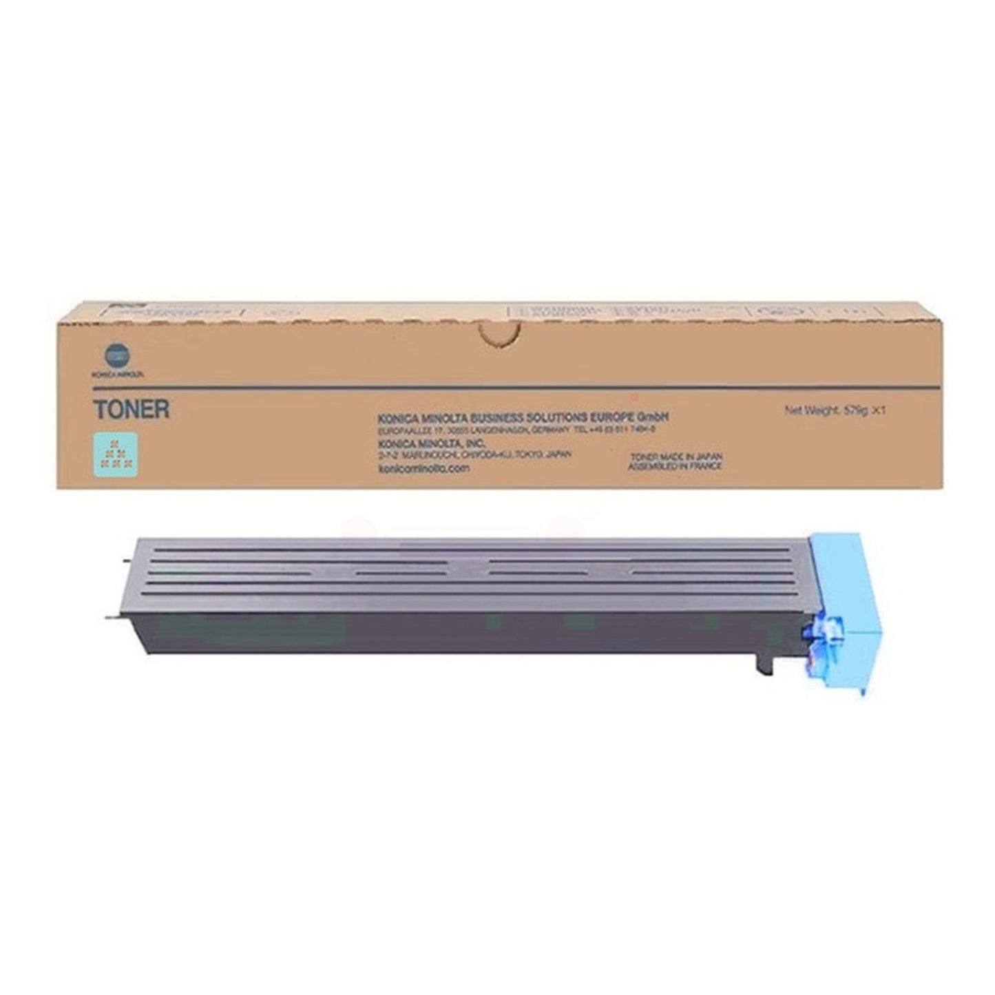 Toner d'origine Konica Minolta A070450 / TN-611 C - cyan