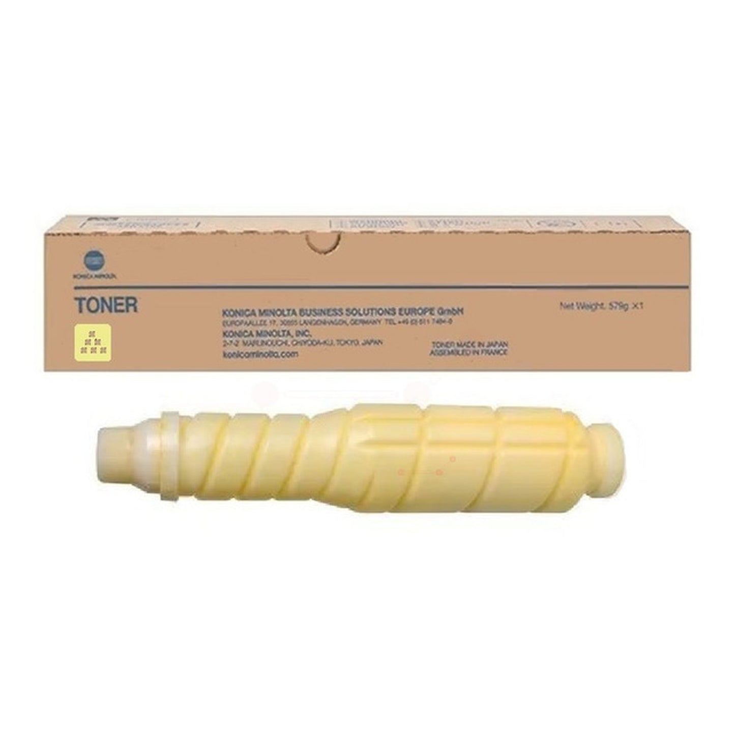 Toner d'origine Konica Minolta A0VW250 / TN-612 Y - jaune