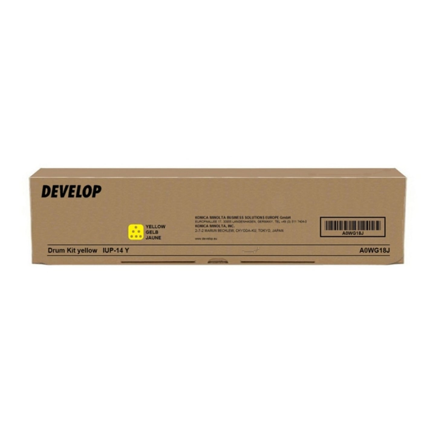 Tambour d'origine Develop A0WG18J / IUP-14 Y - jaune