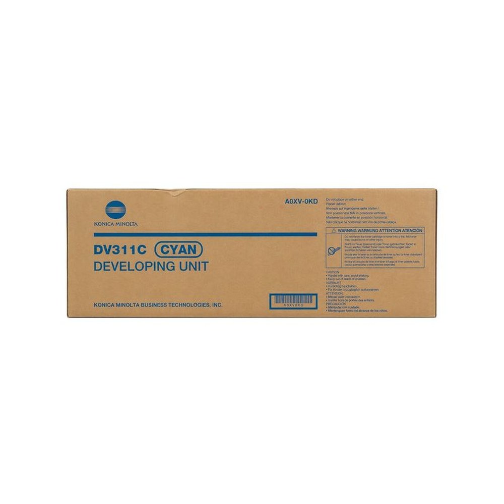 Développeur d'origine Konica Minolta A0XV0KD / DV-311 C - cyan