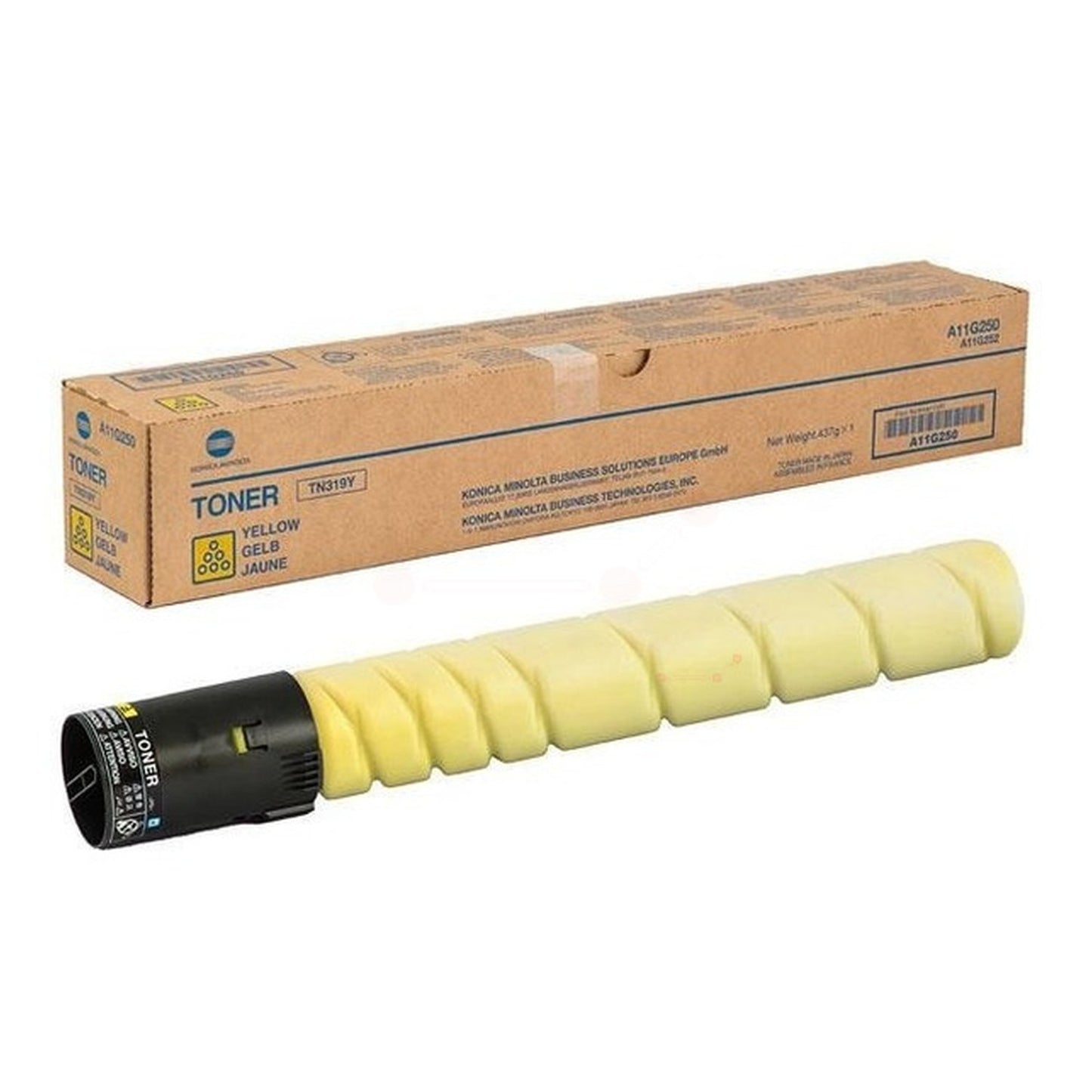 Toner d'origine Konica Minolta A11G250 / TN-319 Y - jaune