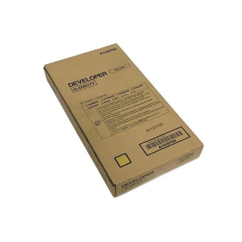 Développeur d'origine Konica Minolta A1U9760 / DV-617 Y - jaune