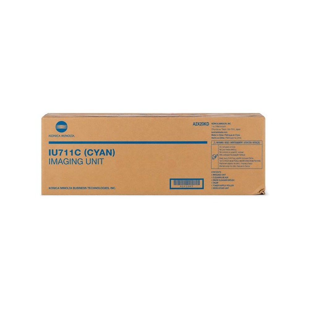 Photoconducteur d'origine Konica Minolta A2X20KD / IU-711 C - cyan