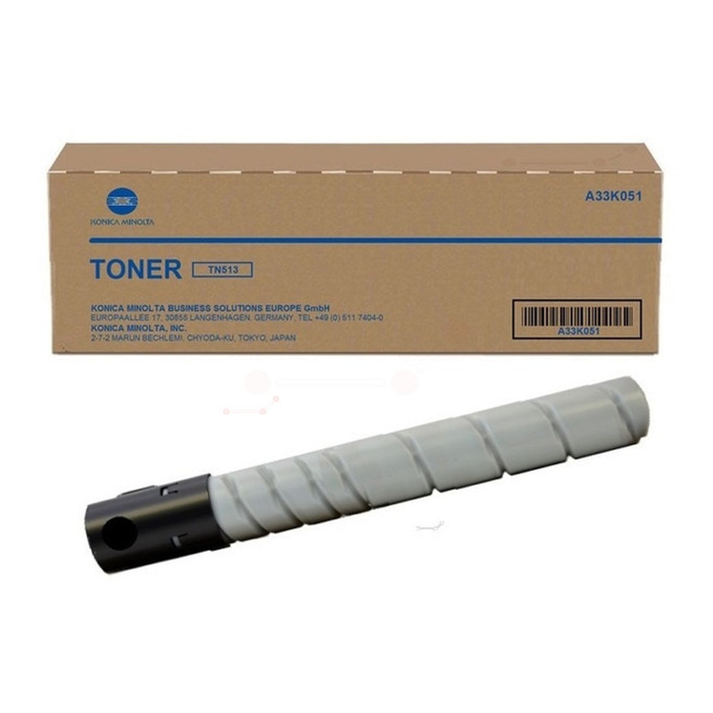 Toner d'origine Konica Minolta A33K051 / TN-513 - noir
