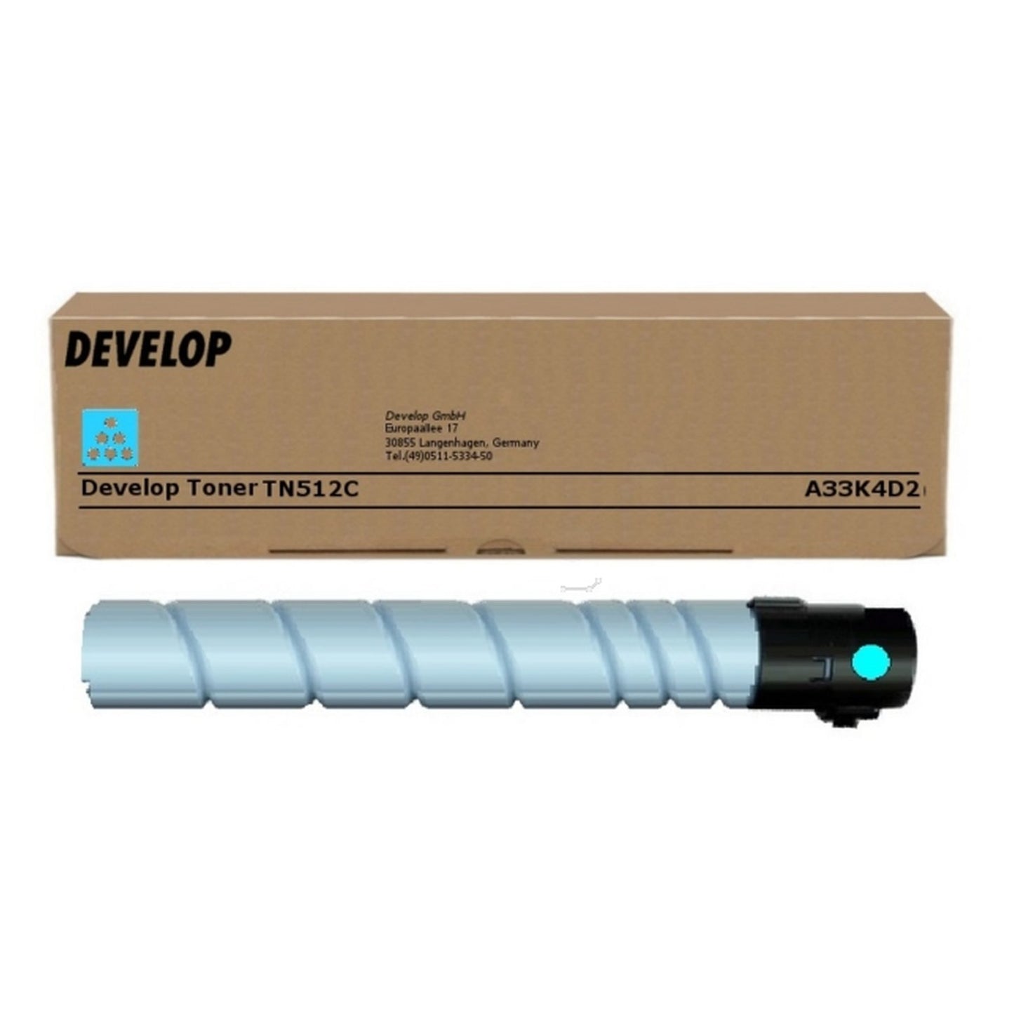Toner d'origine Develop A33K4D2 / TN-512 C - cyan