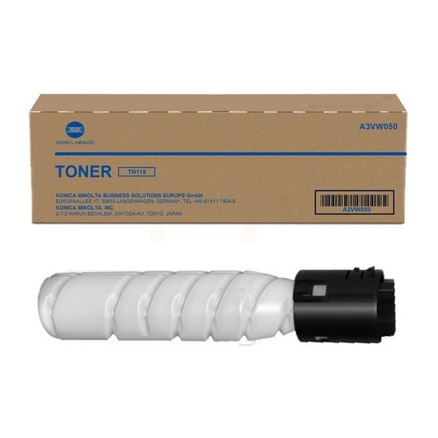 Toner d'origine Konica Minolta A3VW050 / TN-118 - noir
