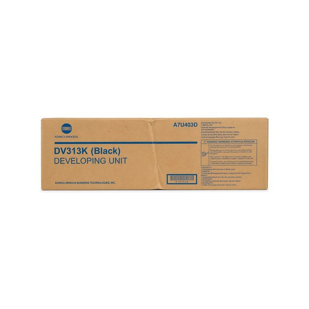 Développeur d'origine Konica Minolta A7U403D / DV-313 K - noir