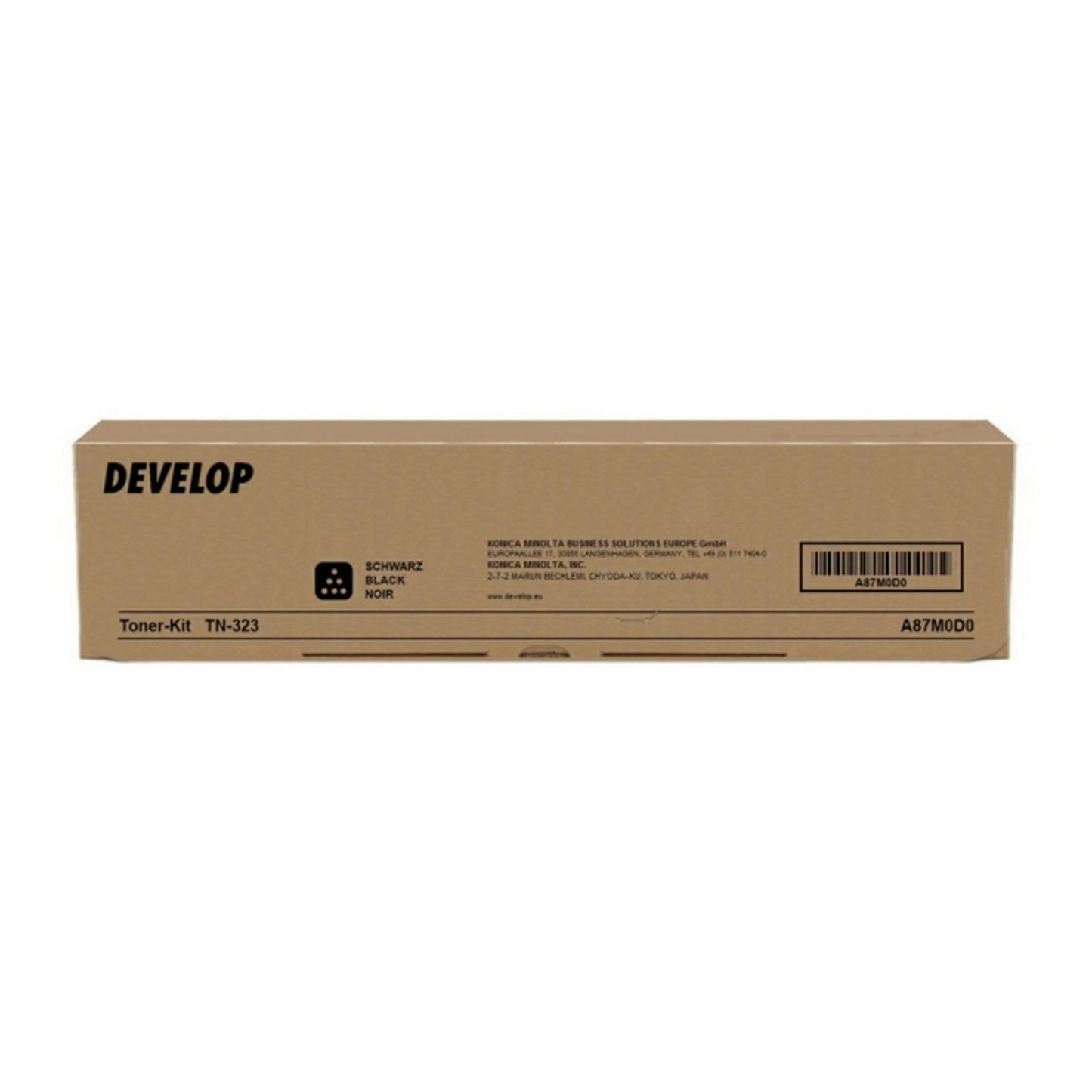 Toner d'origine Develop A87M0D0 / TN-323 - noir