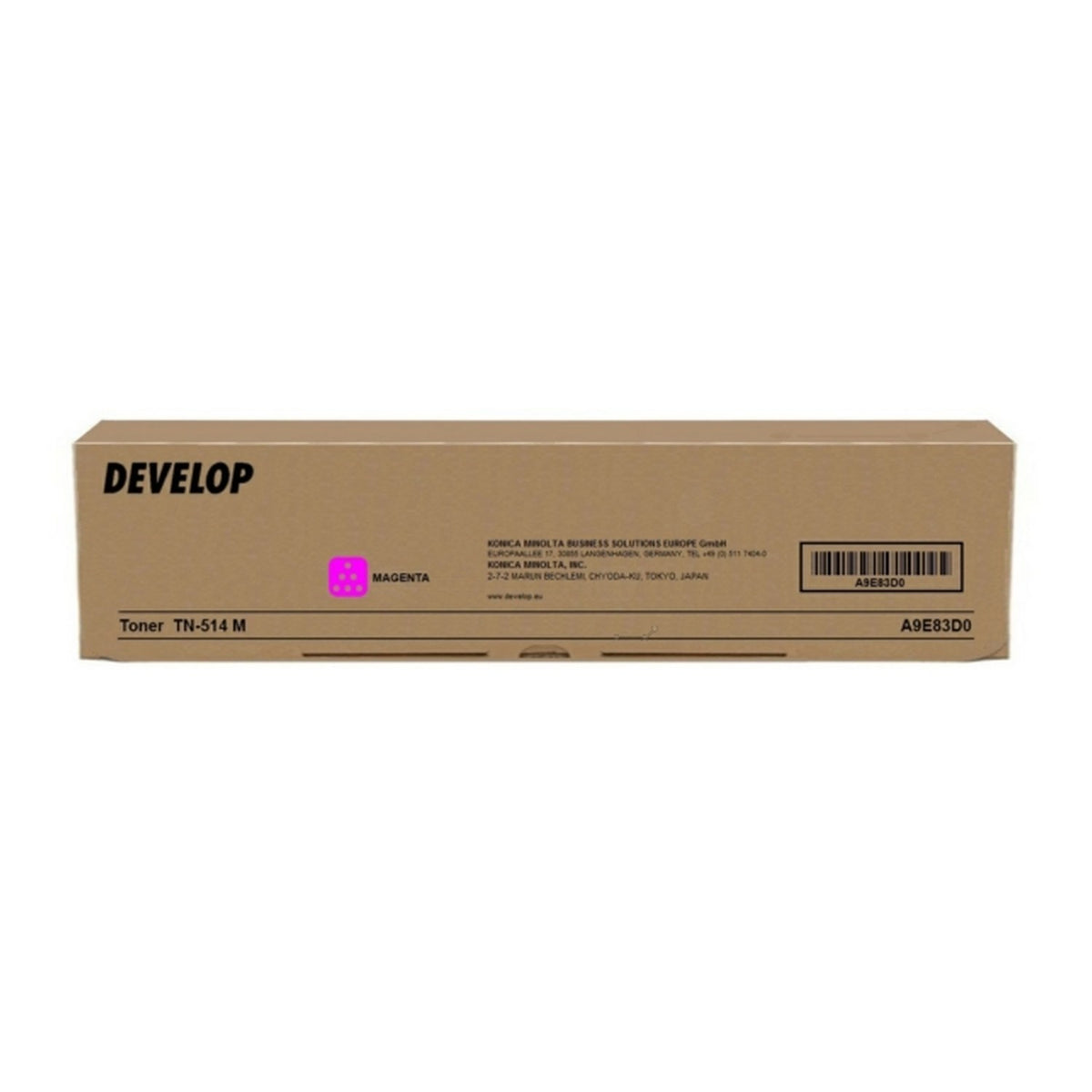 Toner d'origine Develop A9E83D0 / TN-514 M - magenta