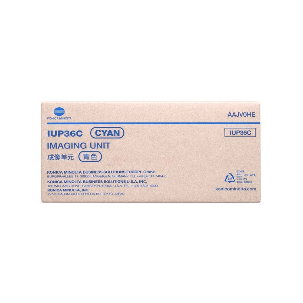 Photoconducteur d'origine Konica Minolta AAJV0HE / IUP-36 C - cyan