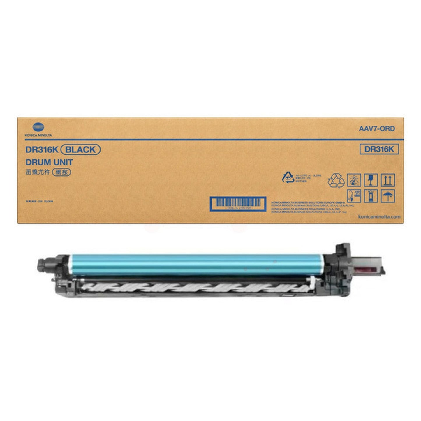Tambour d'origine Konica Minolta AAV70RD / DR-316 K - noir