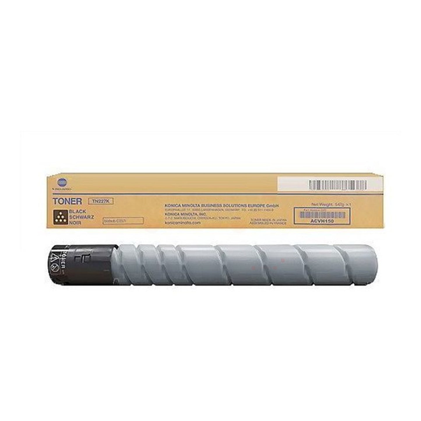 Toner d'origine Konica Minolta ACVH150 / TN-227 K - noir