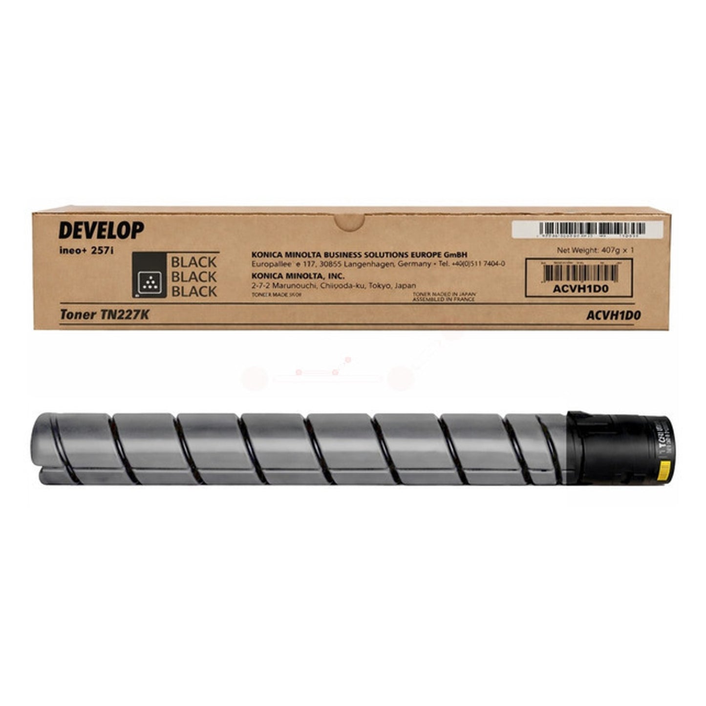 Toner d'origine Develop ACVH1D0 / TN-227 K - noir