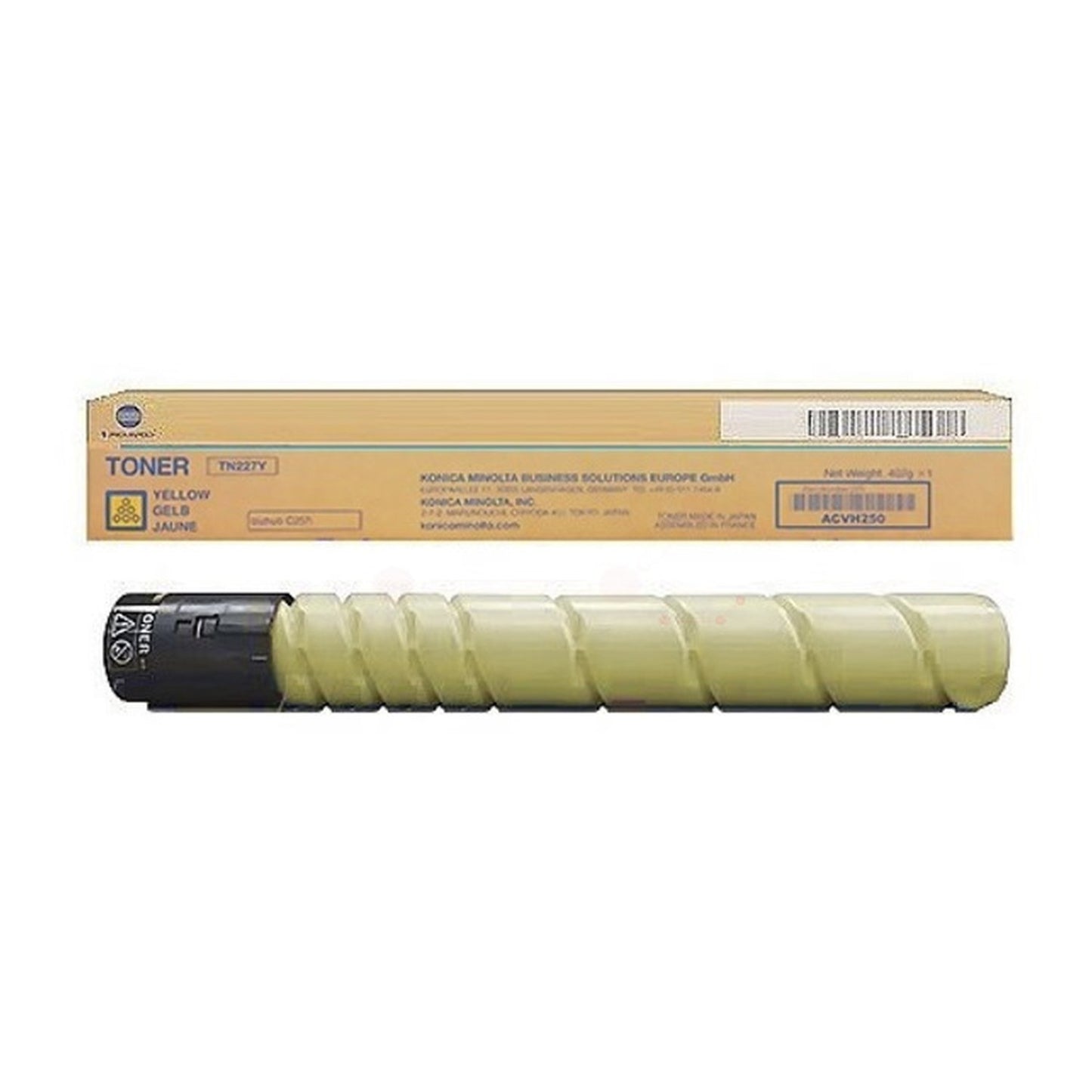 Toner d'origine Konica Minolta ACVH250 / TN-227 Y - jaune