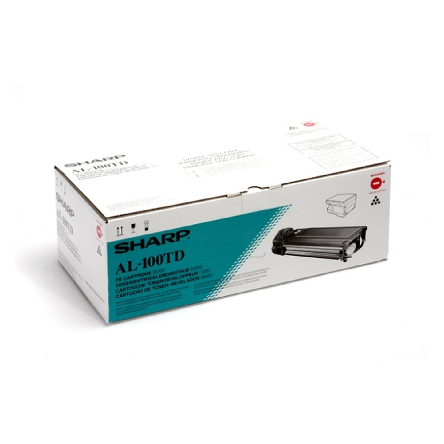 Toner d'origine Sharp AL100TD - noir