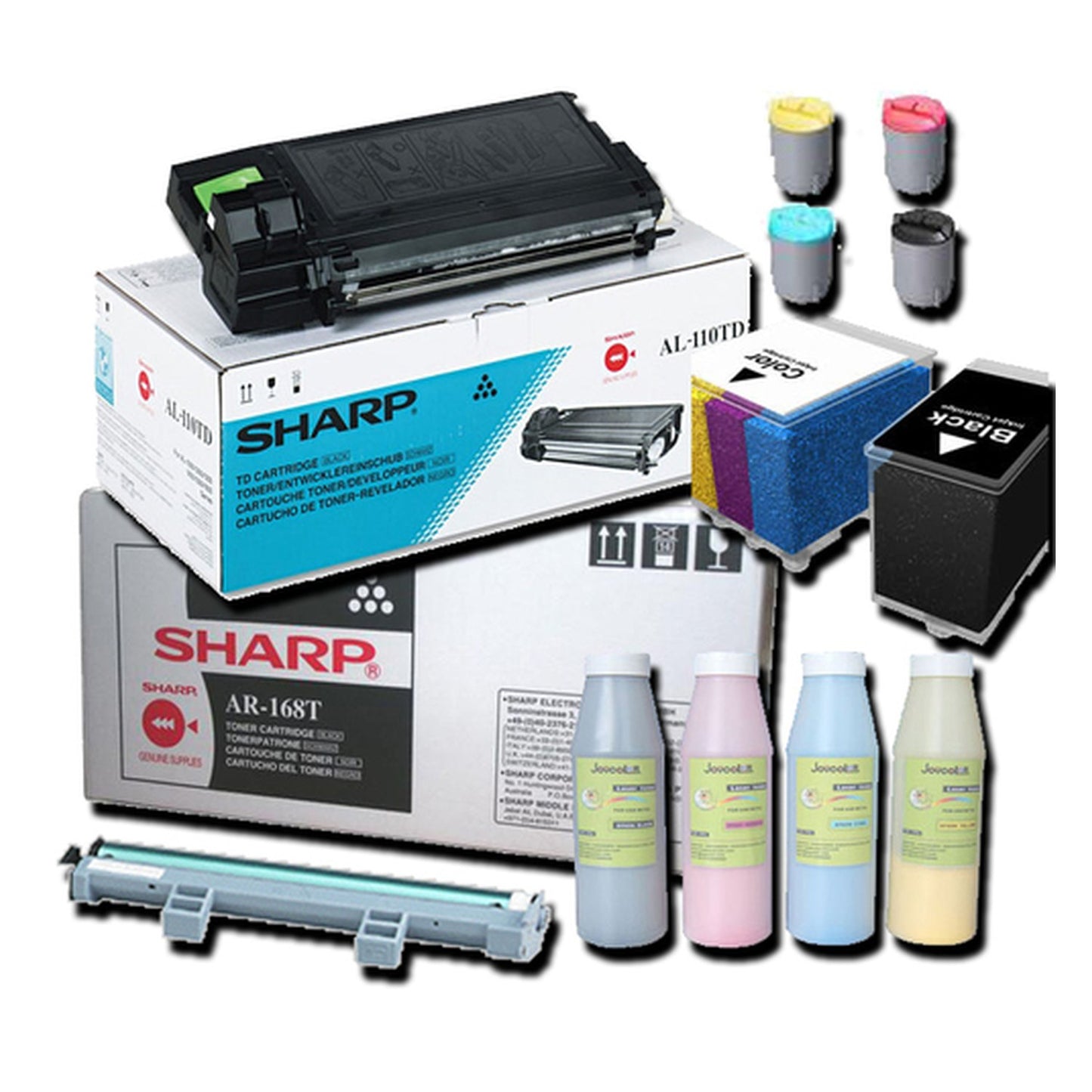 Toner d'origine Sharp AR168LT - noir