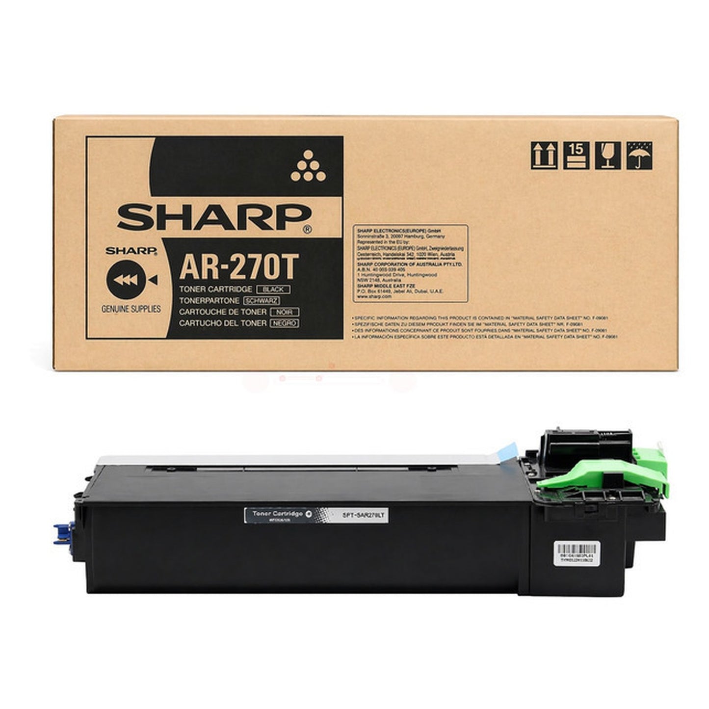 Toner d'origine Sharp AR270T - noir