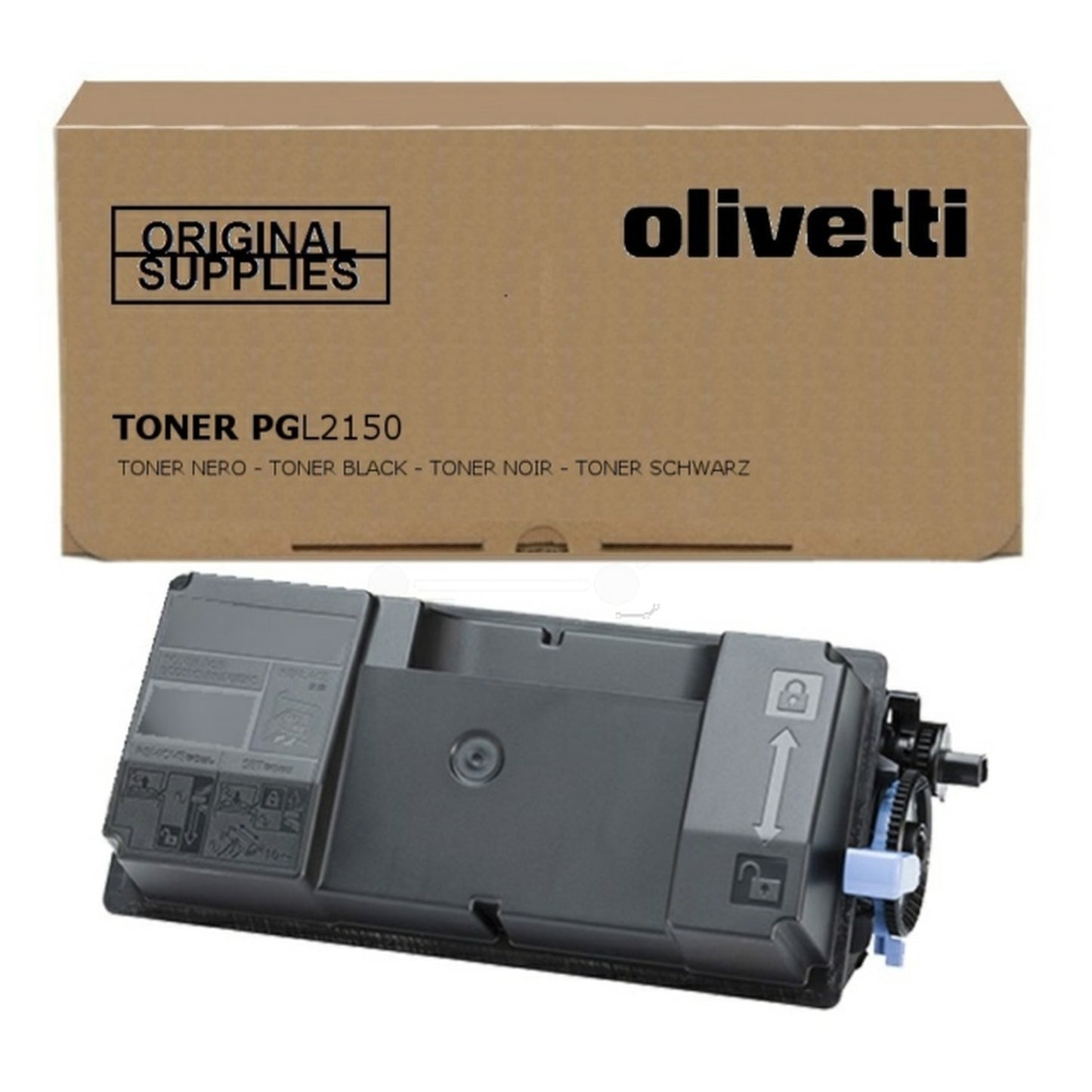 Toner d'origine Olivetti B1073 - noir