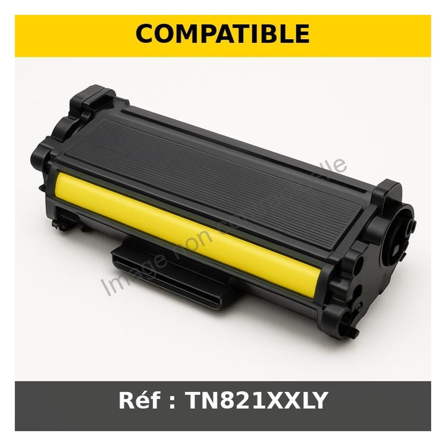 Toner compatible Brother TN821XXLY - jaune