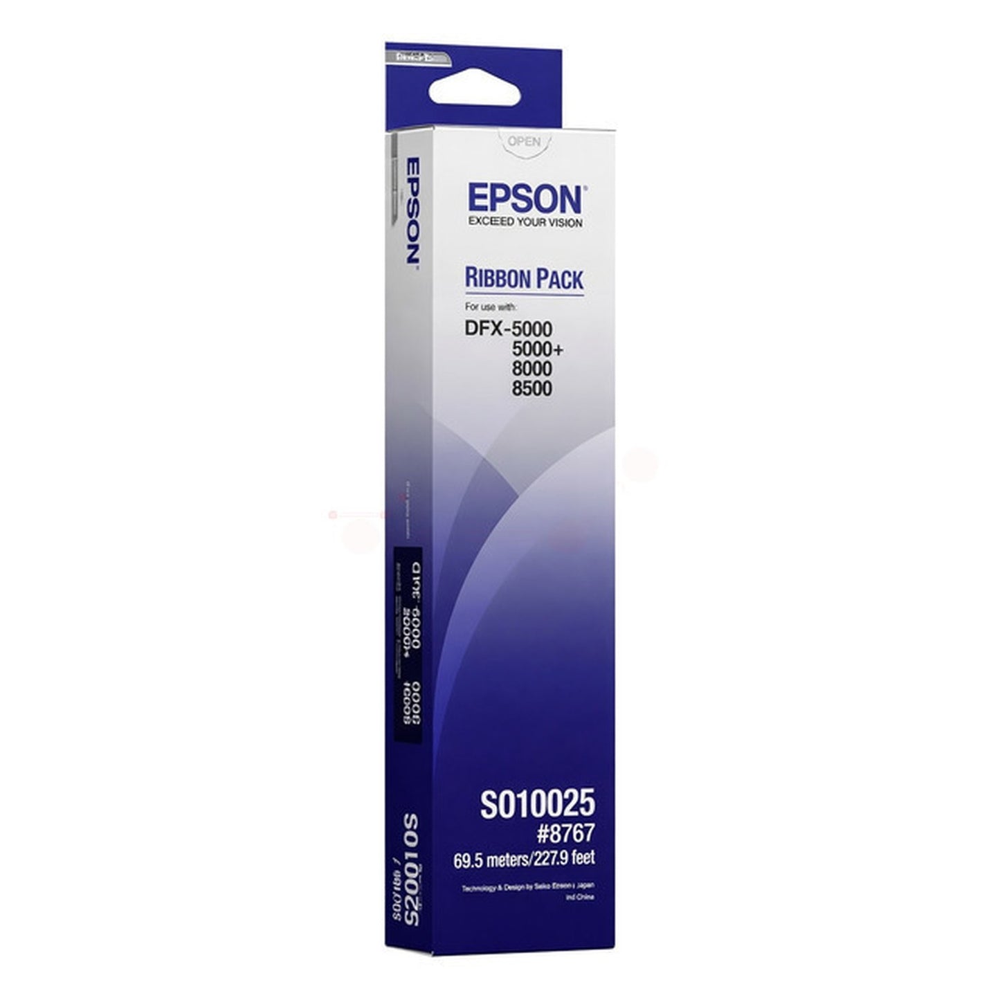 Ruban d'origine Epson C13S010025 / 8767 - noir