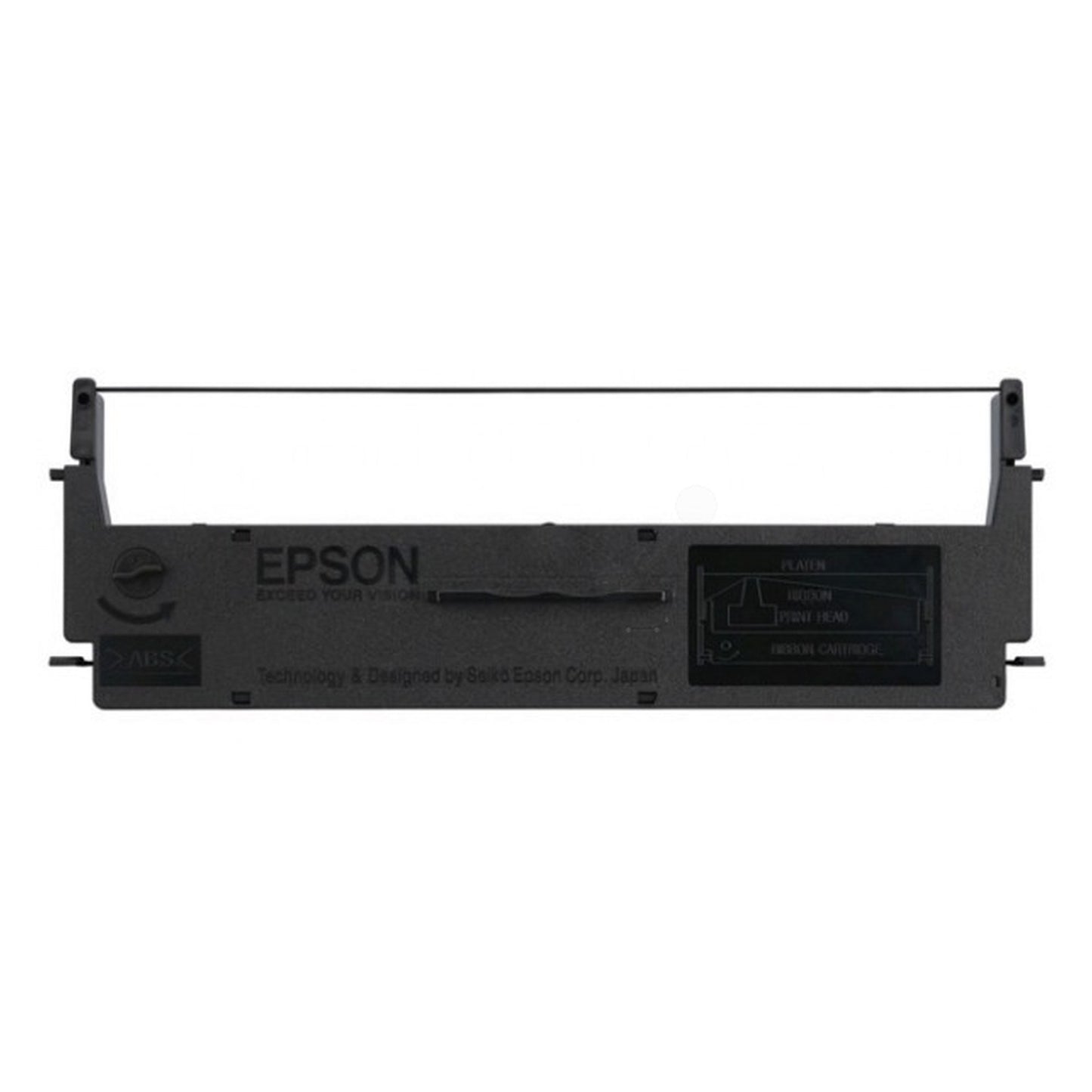 Ruban d'origine Epson C13S015624 - noir