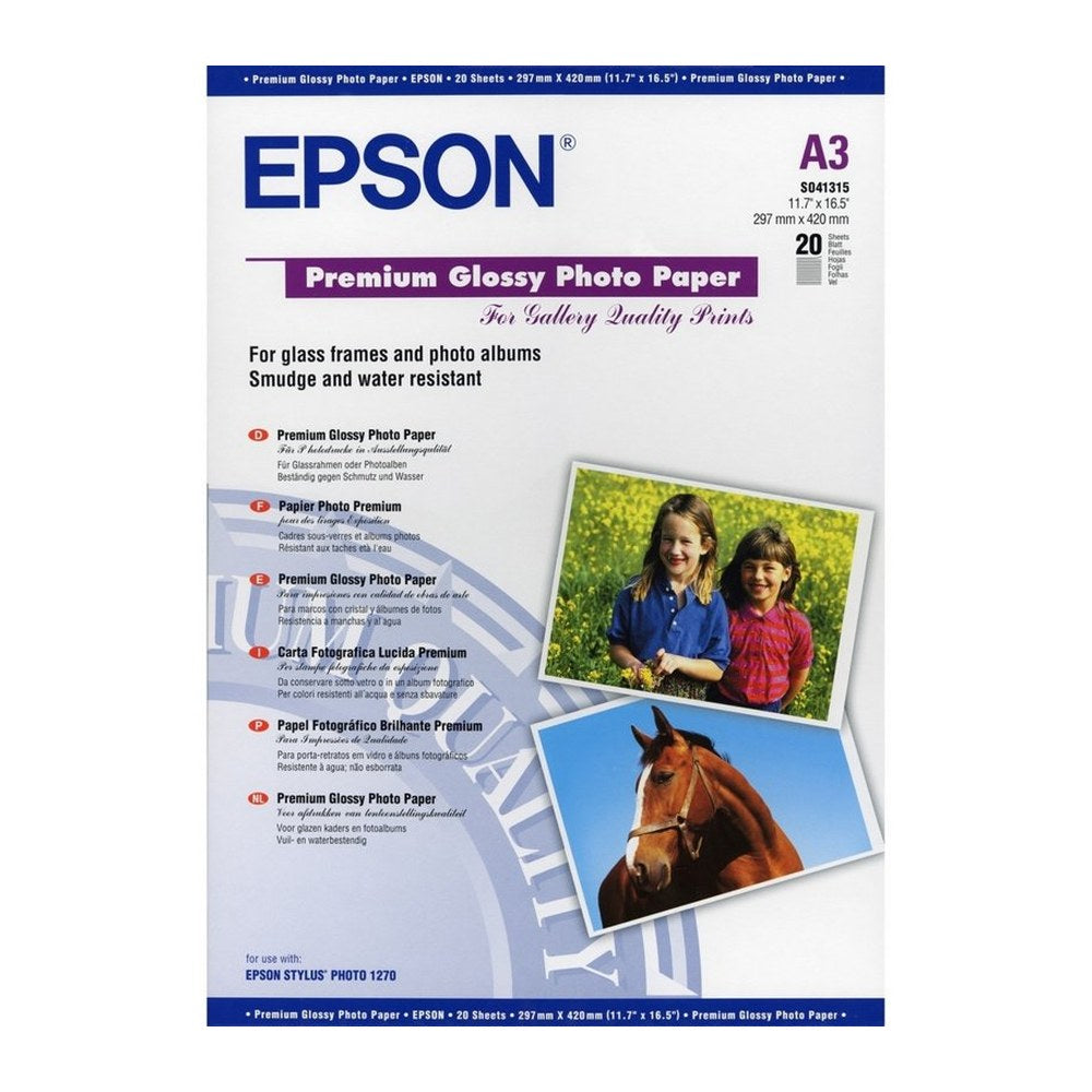 Papier photo A3 d'origine Epson C13S041068