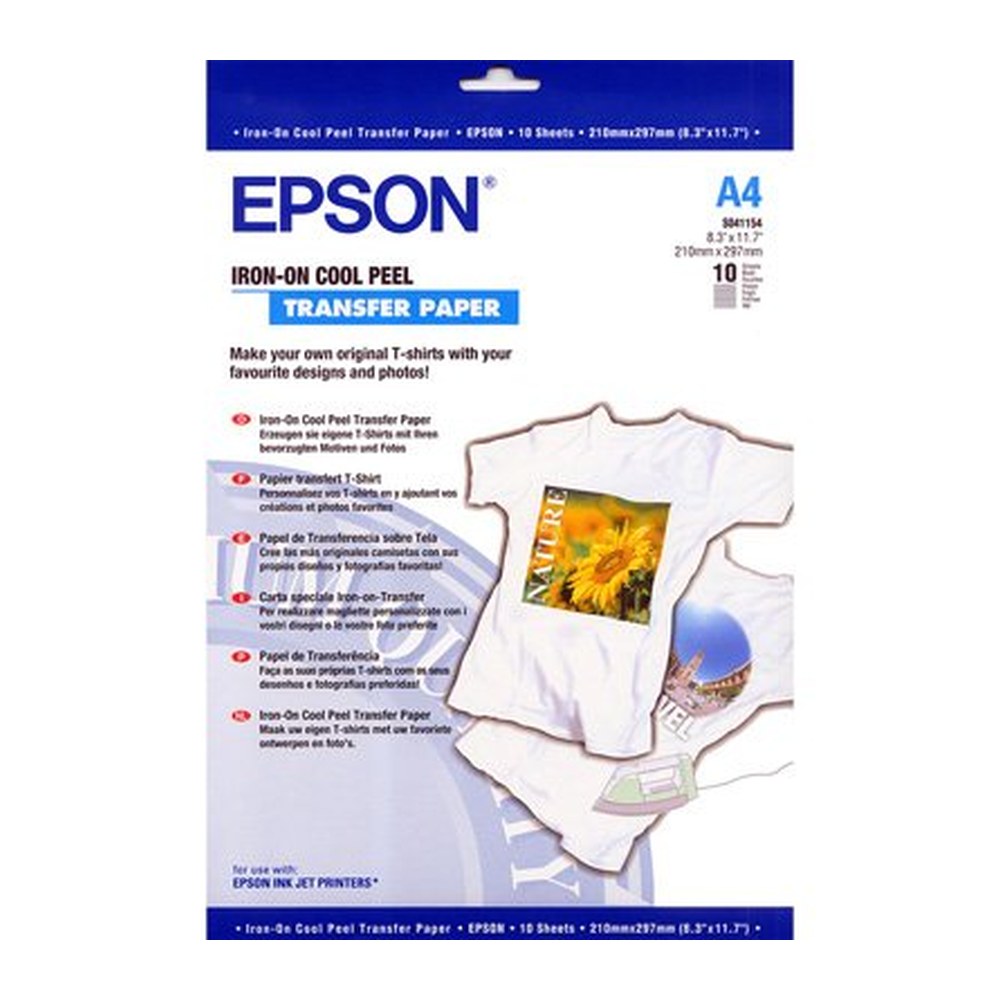 Film de transfert pour T-Shirt A4 d'origine Epson C13S041154