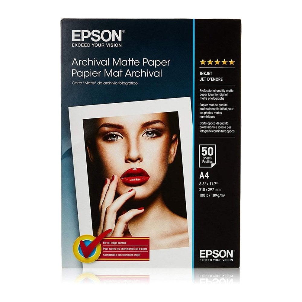 Papier photo A4 d'origine Epson C13S041342