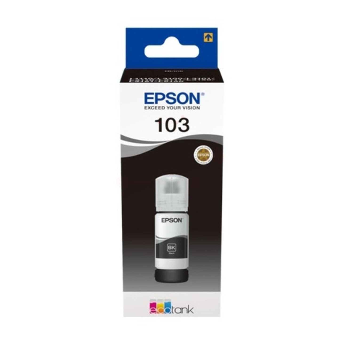 Bouteille d'encre d'origine Epson C13T00S14A / 103 - noire