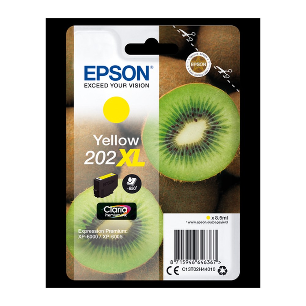 Cartouche d'origine Epson C13T02H44010 / 202XL - jaune