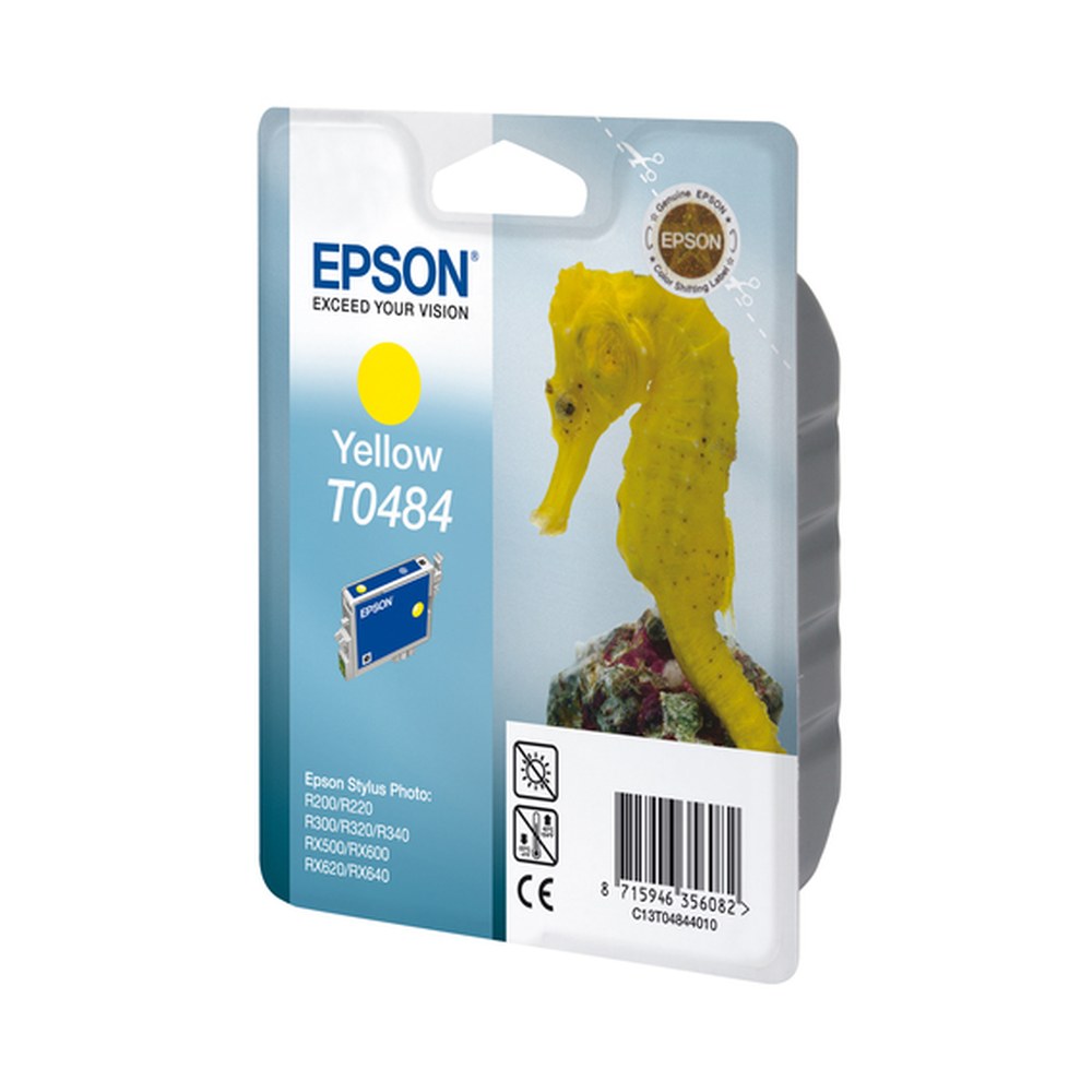 Cartouche d'origine Epson C13T04844010 / T0484 - jaune