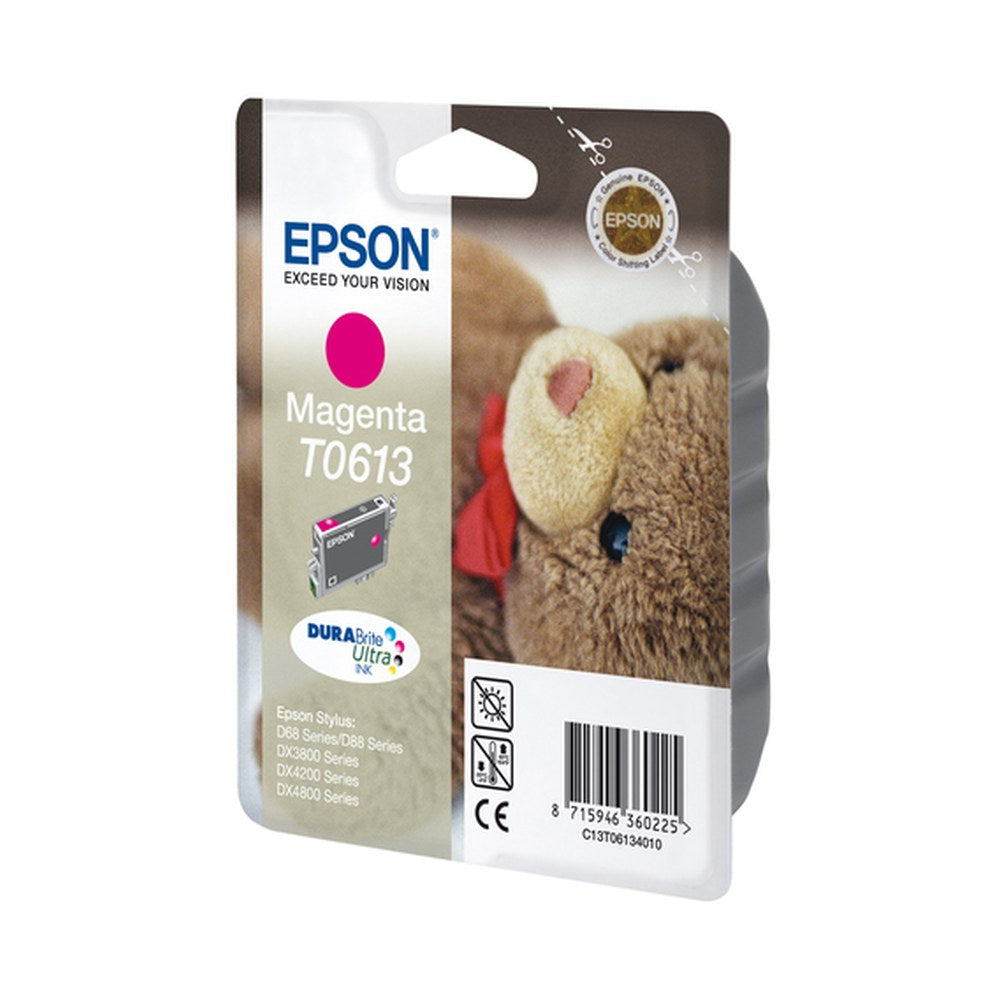 Cartouche d'origine Epson C13T06134020 / T0613 - magenta