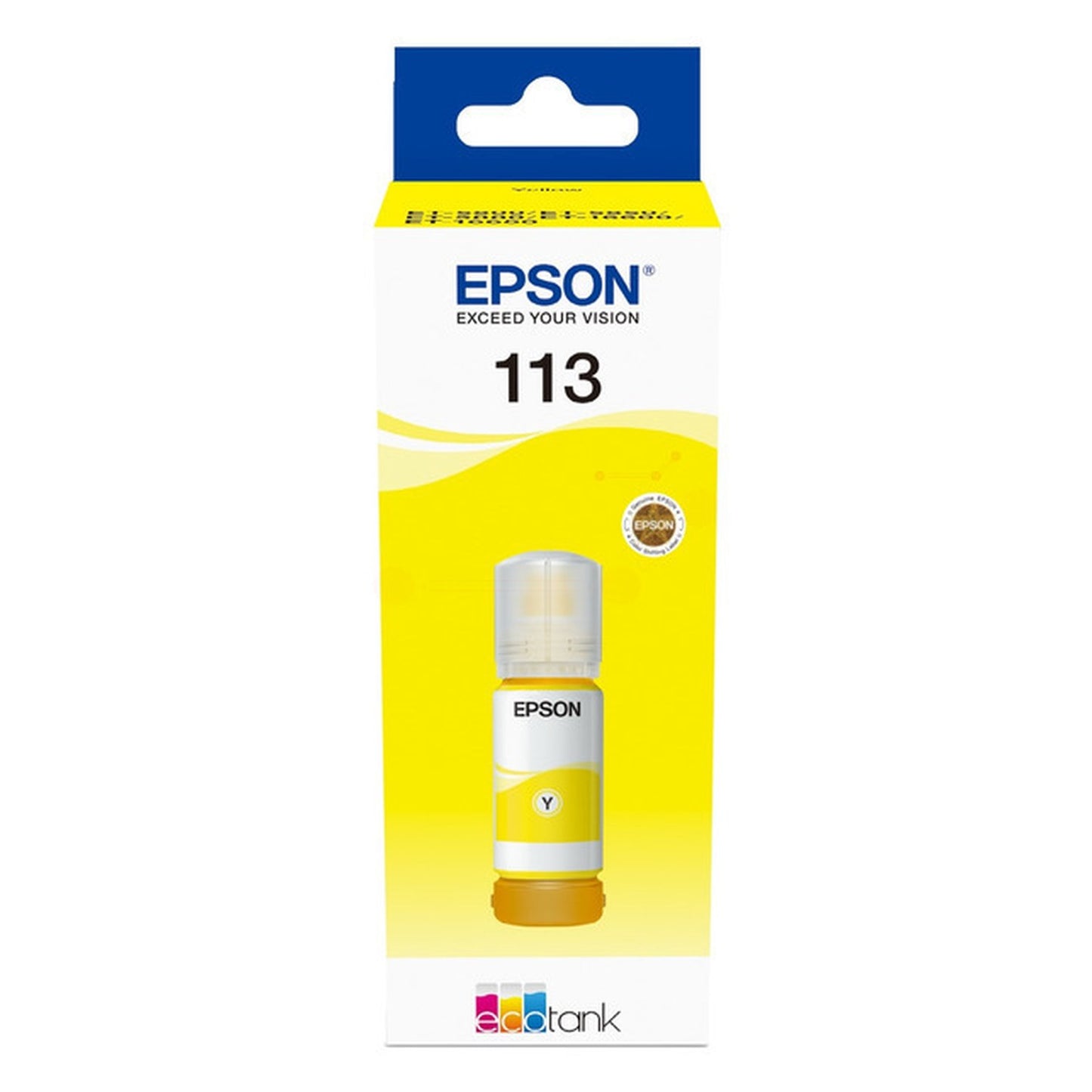 Bouteille d'encre d'origine Epson C13T06B440 / 113 - jaune