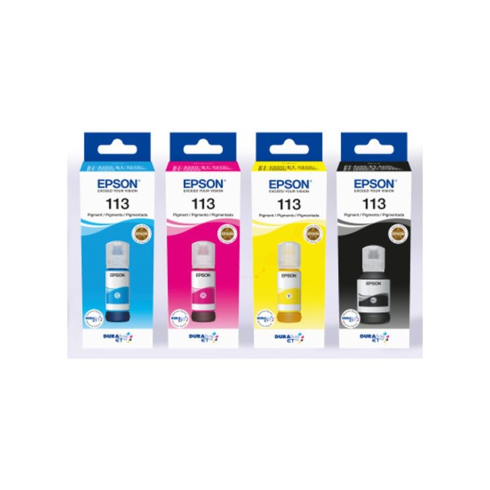 Cartouches d'origines Epson C13T06B640 / 113 - multipack 4 couleurs : noire, cyan, magenta, jaune