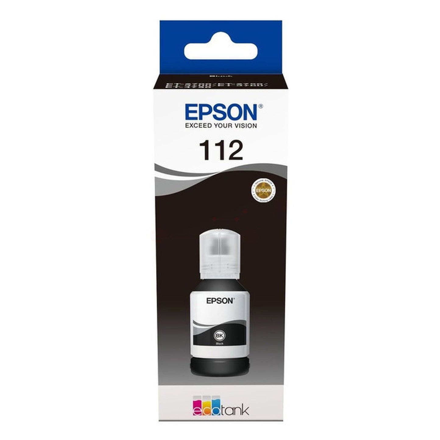 Bouteille d'encre d'origine Epson C13T06C14A / 112 - noire