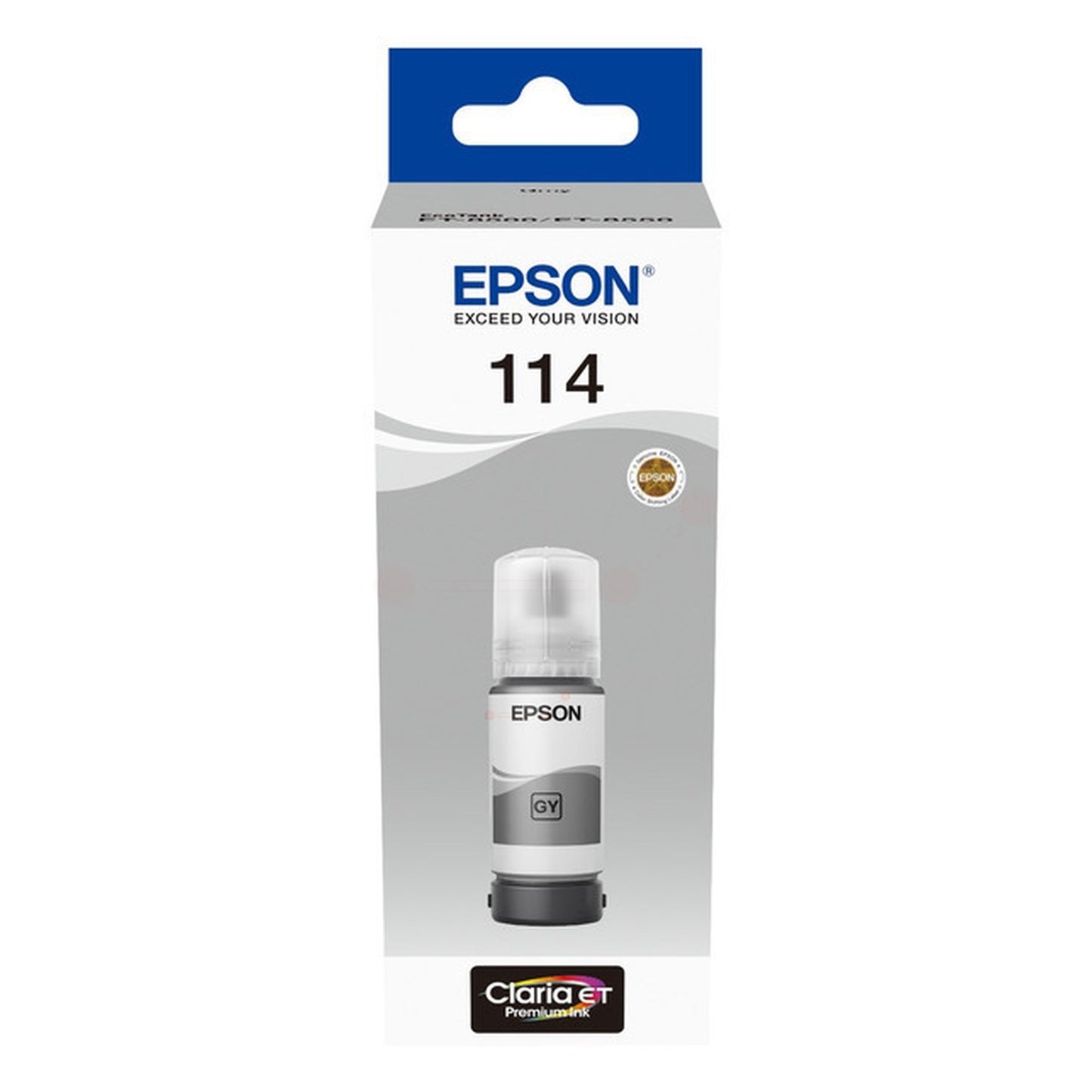 Bouteille d'encre d'origine Epson C13T07B540 / 114 - grise
