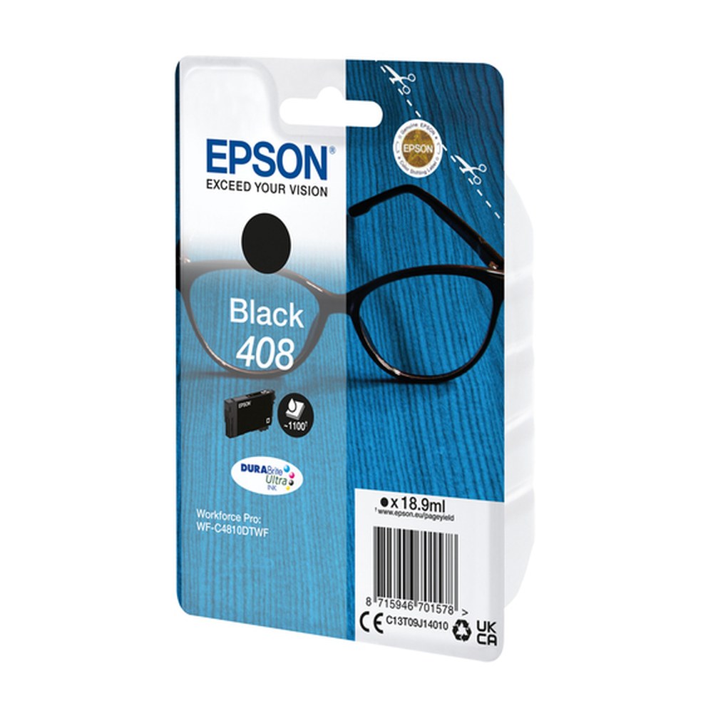 Cartouche d'origine Epson C13T09J14010 / 408 - noire