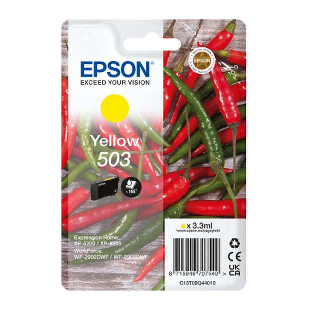 Cartouche d'origine Epson C13T09Q44020 / 503 - jaune